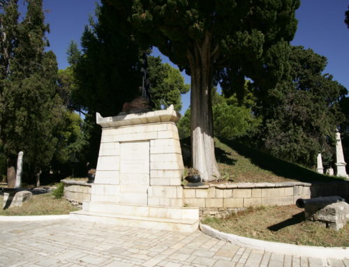 Μνημεία αγωνιστών στον Κήπο των Ηρώων
