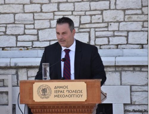 Σπ. Διαμαντόπουλος: “Με ενότητα και συνεργασία μπορούμε να πετύχουμε τα καλύτερα” – Ο Δήμαρχος Μεσολογγίου για τον ένα χρόνο από την εκλογή του (VIDEO)