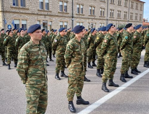 Μεσολόγγι: Ορκίζονται οι νεοσύλλεκτοι της 2025 ΣΤ’ ΕΣΣΟ στο Στρατόπεδο «Αντγου Σπύρου Μουστακλή»