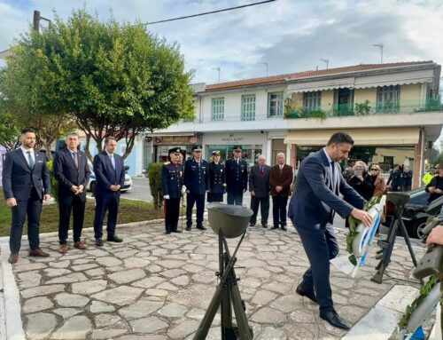 Θανάσης Μαυρομμάτης: “Οι Ένοπλες Δυνάμεις θεματοφύλακες της εθνικής μας κυριαρχίας”