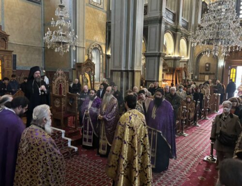 Μεγάλη συμμετοχή πιστών στον Εσπερινό της Συγγνώμης στο Μεσολόγγι