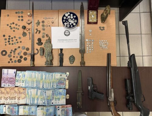 Εξάρθρωση δύο διεθνικών κυκλωμάτων αρχαιοκαπηλίας – Συνελήφθησαν 39 άτομα, κατασχέθηκαν 1.800 αρχαία αντικείμενα