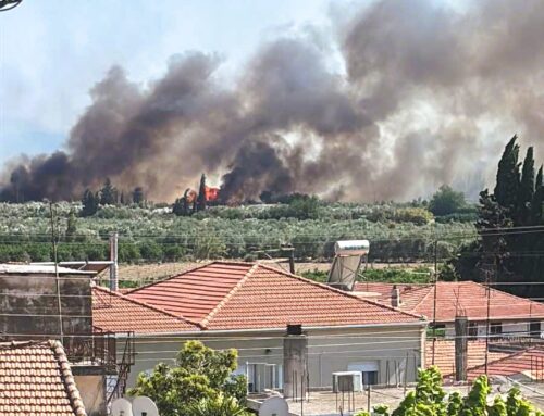Μεσολόγγι: Διπλό μέτωπο πυρκαγιάς σε Ευηνοχώρι και Τρελάγκαθα – Ενεργοποιήθηκε το 112