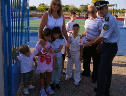 Ενημερωτικό υλικό για την οδική ασφάλεια διένειμε η ΕΛ.ΑΣ. σε σχολεία της Δυτικής Ελλάδας