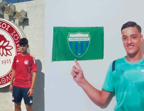 Δύο νεαροί ποδοσφαιριστές του Αστέρα Μεσολογγίου σε Λεβαδειακό και Ολυμπιακό
