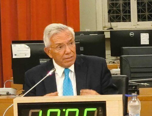 Γιάννης Βαληνάκης στο Αγρίνιο: «Τελειώνουν τα περιθώρια εφησυχασμού απέναντι στην Τουρκία»