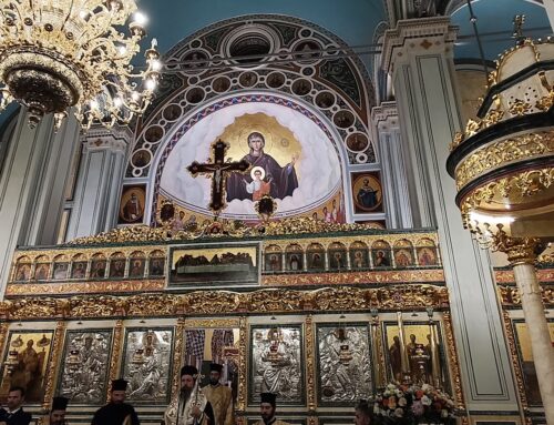 Με κατάνυξη η Τελετή Θυρανοιξίων του ανακαινισθέντος Ιερού Μητροπολιτικού Ναού Αγίου Σπυρίδωνος Μεσολογγίου