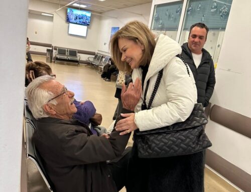 Χριστίνα Σταρακά: Επίσκεψη στο Νοσοκομείο Αγρινίου με μήνυμα ανθρωπιάς και αισιοδοξίας