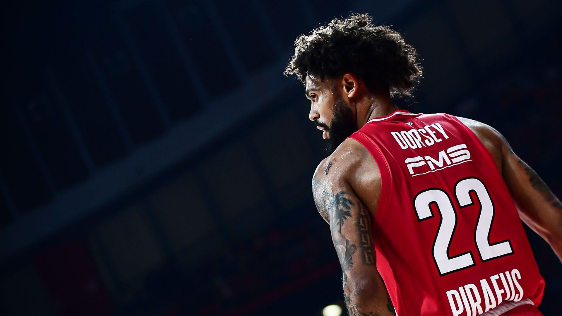 Ο Ντόρσεϊ είναι πάντα «καυτός» Olympiakos B.C.