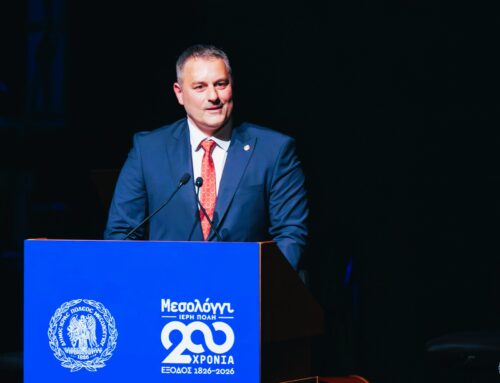 Μεσολόγγι: Η εικόνα «Άξιον Εστί» ο επόμενος μεγάλος σταθμός – Το μήνυμα Διαμαντόπουλου