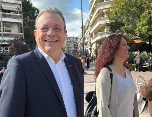 Στην αγορά του Αγρινίου ο Σωκράτης Φάμελλος: Ανησυχία για λουκέτα, ενέργεια και εισοδήματα (VIDEO)