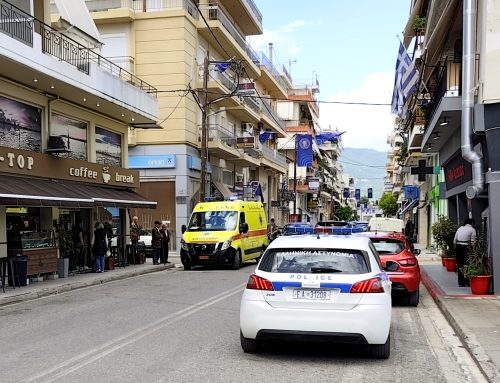 Μεσολόγγι: Τροχαίο στη συμβολή Σπ. Μουστακλή και Σπ. Μήλιου – Ελαφρά τραυματίας δικυκλιστής
