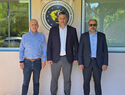 Ο Θανάσης Μαυρομμάτης στην ΠΟΑΣΥ: Συνάντηση με τον νέο Πρόεδρο Χρήστο Μαυραγάνη