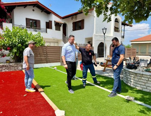 Θανάσης Μαυρομμάτης: «Συνεχίζουμε έργα που βελτιώνουν την ποιότητα ζωής των πολιτών»