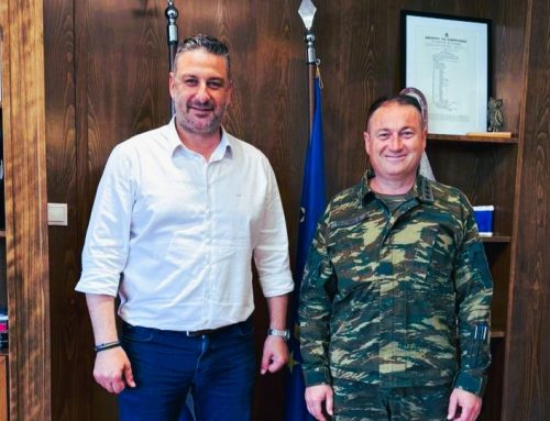 Μεσολόγγι: Συνάντηση Μαυρομμάτη με τον νέο Διοικητή του 2/39 Σ.Ε. με έμφαση στην αντιπυρική περίοδο