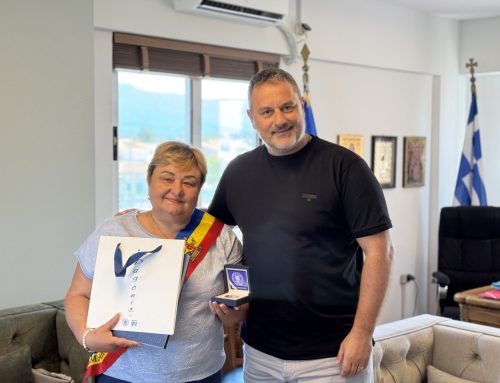 Η Δήμαρχος του Măgdăceşti Μολδαβίας στο Δημαρχείο Μεσολογγίου – Γέφυρες συνεργασίας και φιλίας
