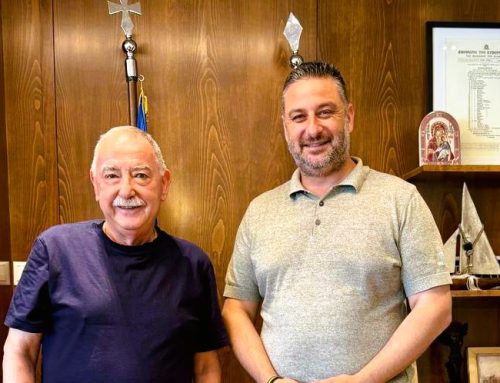 Συνάντηση Μαυρομμάτη με τον Παναγιώτη Τσιχριτζή για την ενίσχυση της τοπικής επιχειρηματικότητας