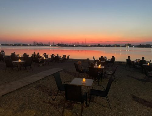 Μεσολόγγι: Όταν το ηλιοβασίλεμα «βάφει» τη λιμνοθάλασσα