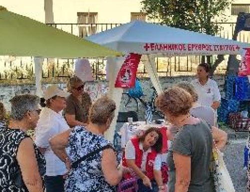 Μεσολόγγι: Μαθήματα πρώτων βοηθειών στη λαϊκή αγορά από τον Ερυθρό Σταυρό