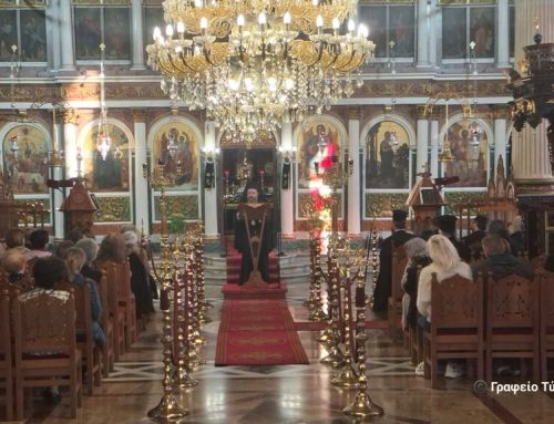 Μεσολόγγι: Ξεκίνησαν τα Εσπερινά Κηρύγματα του Μητροπολίτη Δαμασκηνού στον Ιερό Ναό Αγίας Παρασκευής